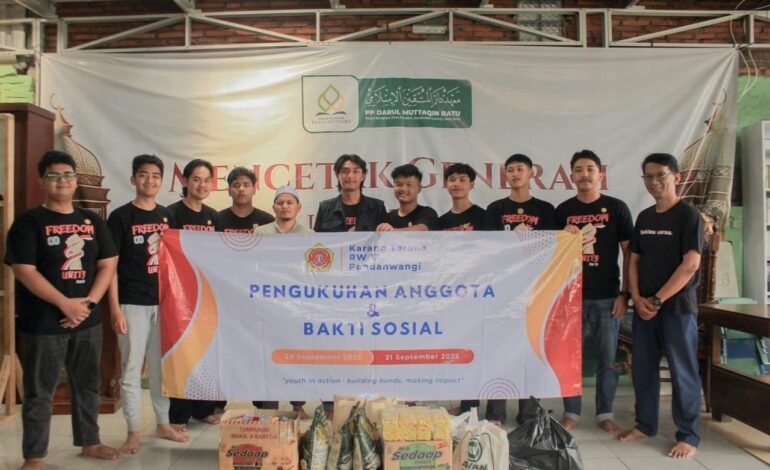 Anak Muda Pandanwangi Kompak! Karang Taruna RW 13 Siap Jadi Motor Perubahan