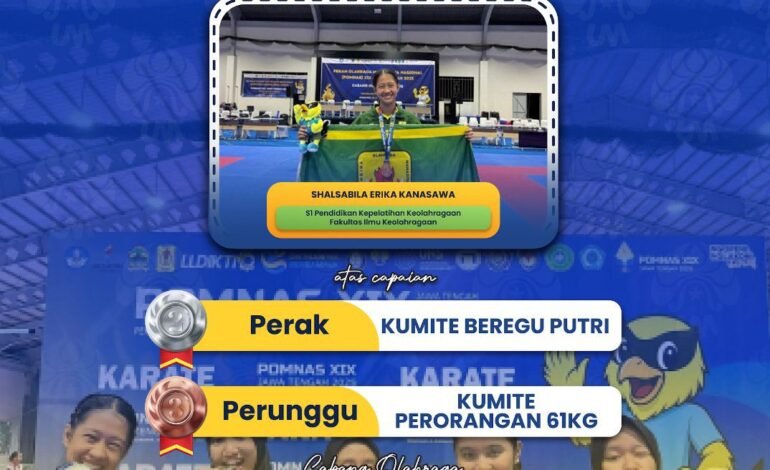 Mahasiswa UM Raih Medali di POMNAS XIX 2025