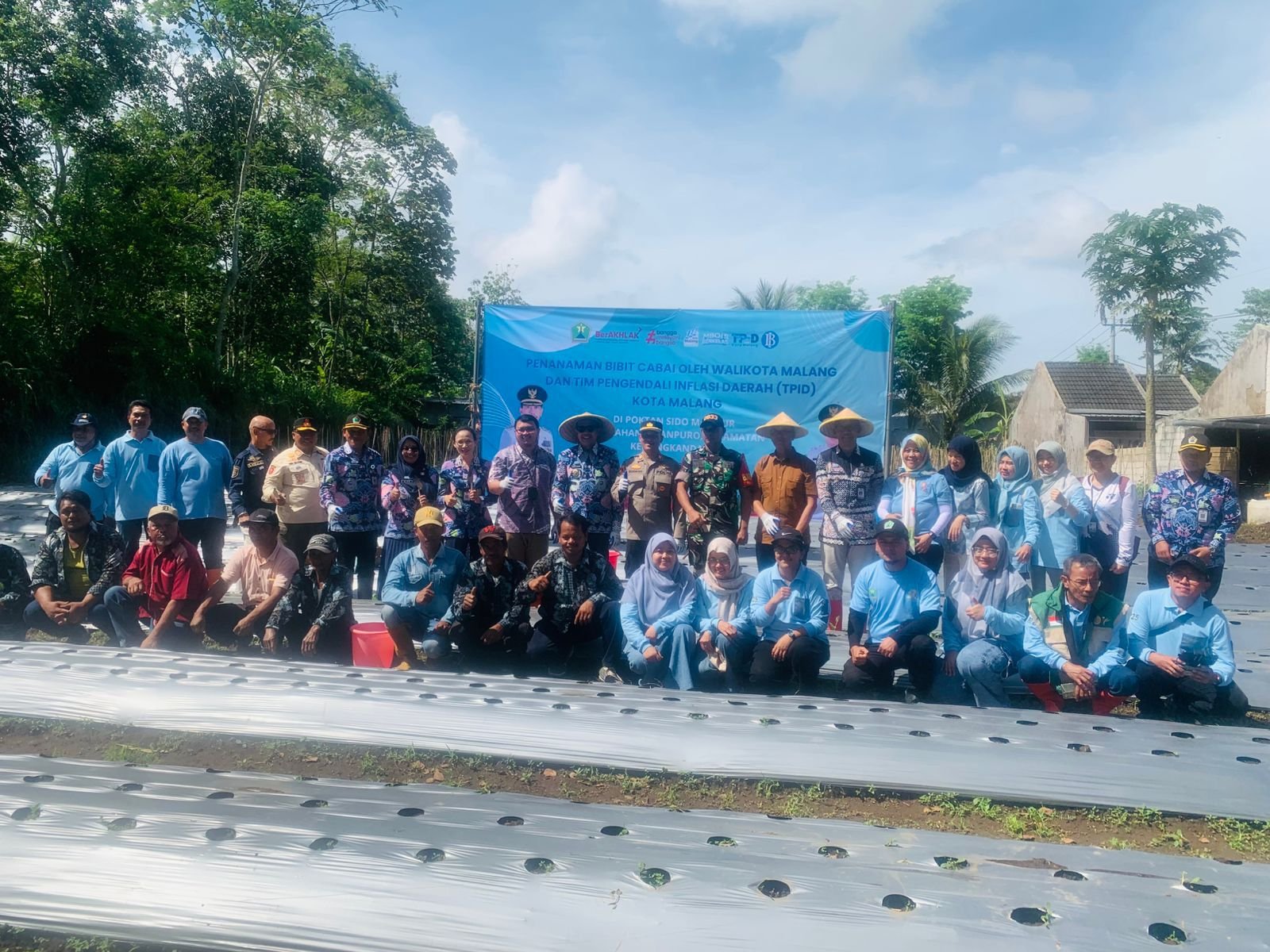 Wali Kota Malang Kendalikan Inflasi, Tanam 13 Ribu Bibit Cabai