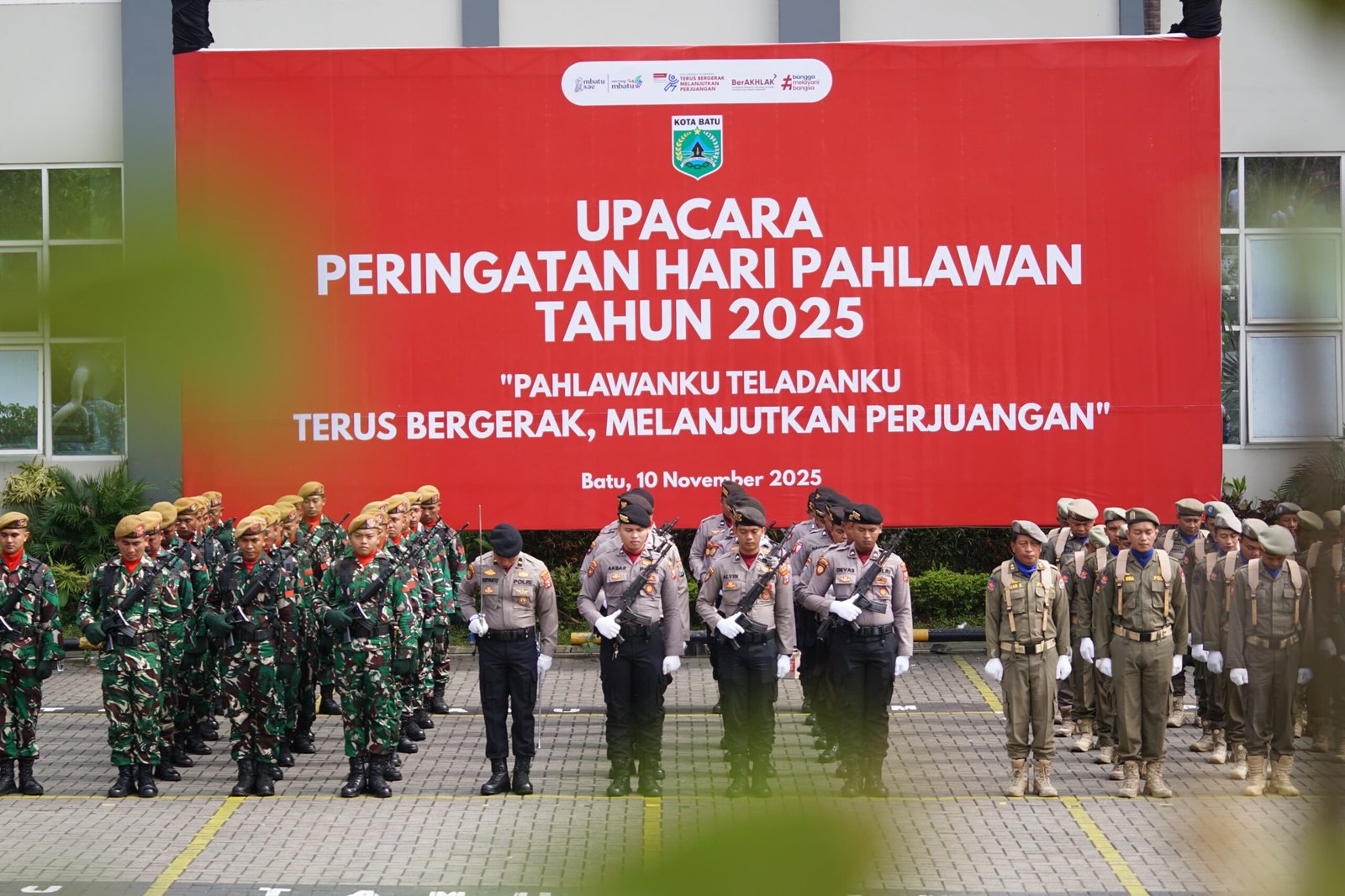 Peringati Hari Pahlawan 2025, Wali Kota Batu Ajak Generasi Muda Teladani Nilai Perjuangan