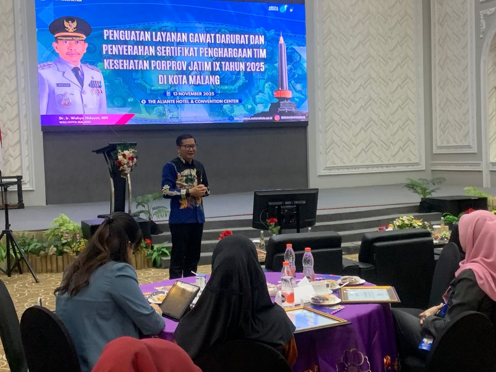 Dinkes Kota Malang Perkuat Sinergi Layanan Gawat Darurat, Momentum HKN Jadi Ajang Apresiasi Tim Kesehatan Porprov Jatim IX