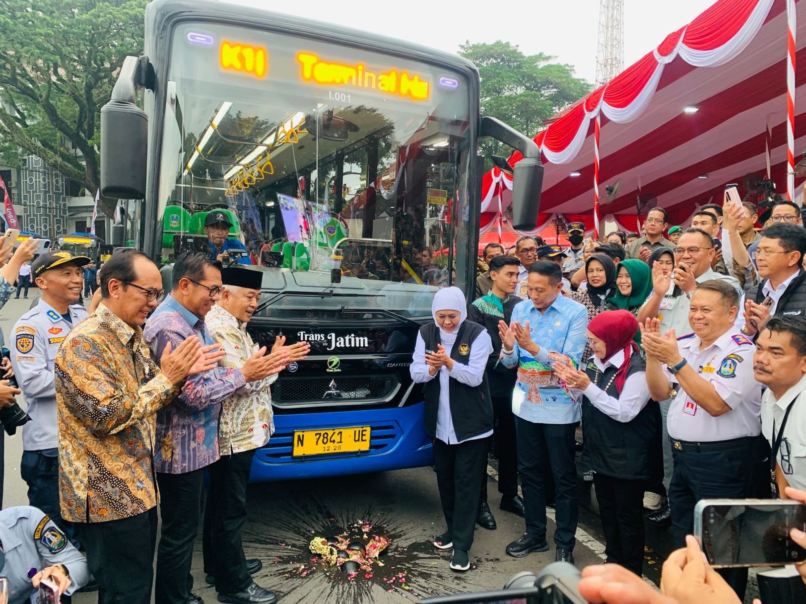 Gubernur Khofifah Resmikan Transjatim Koridor 1 di Malang Raya, Dorong Mobilitas Cepat dan Transportasi Murah