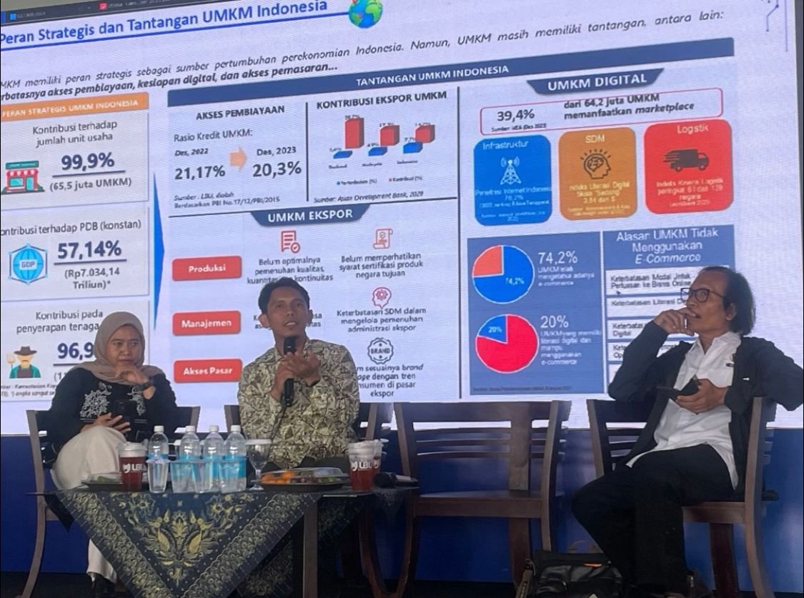 BI dan OJK Bedah Peran Strategis UMKM dalam Talkshow Usai Pembukaan UKW PWI Malang Raya