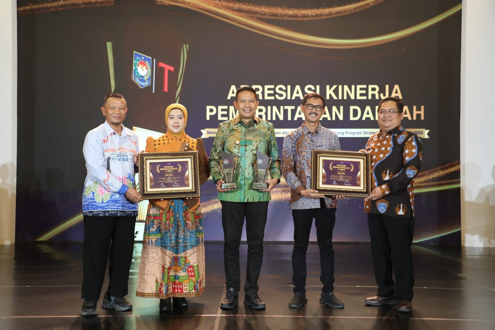 Kinerja Pemkot Malang 2025 Diakui Nasional, Sabet Dua Penghargaan Bergengsi Kemendagri