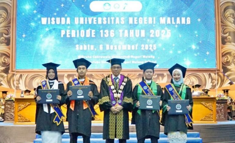 Wisuda Universitas Negeri Malang (UM) ke-136 Resmi Digelar