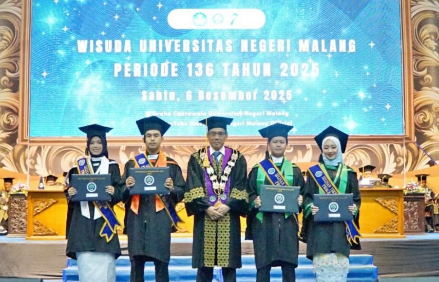 Wisuda Universitas Negeri Malang (UM) ke-136 Resmi Digelar