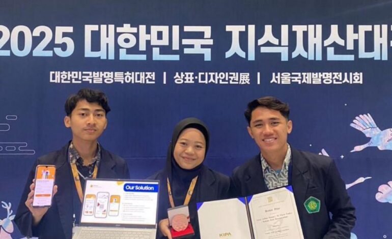 Inovasi Aplikasi Penyewaan UBORO Karya Mahasiswa UIN Malang Raih Bronze Prize di SIIF 2025 Seoul
