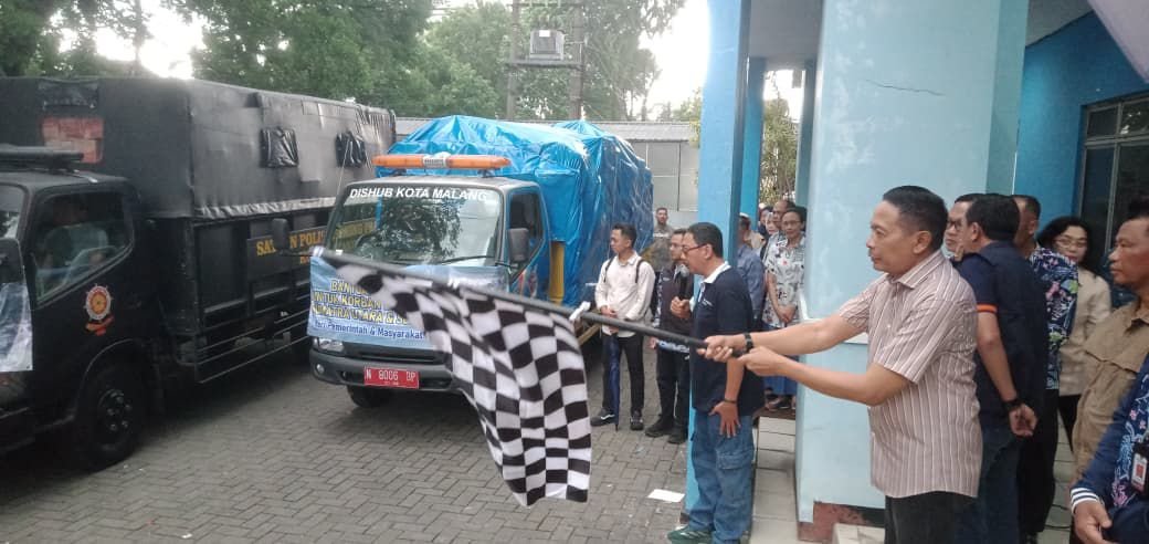 Bantuan Rp1,9 Miliar dari Warga Malang Raya Diberangkatkan untuk Korban Bencana di Aceh, Sumut, dan Sumbar