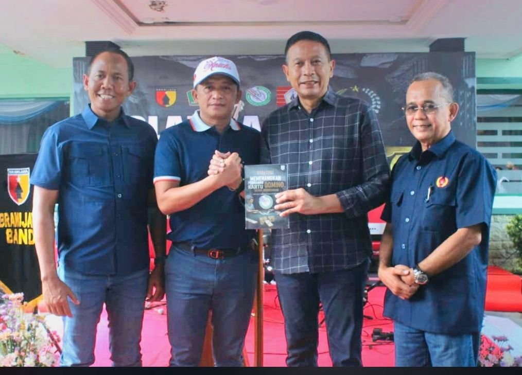 Ratusan Peserta Ikuti Turnamen Domino Dandim Cup di Kodim 0833/Kota Malang