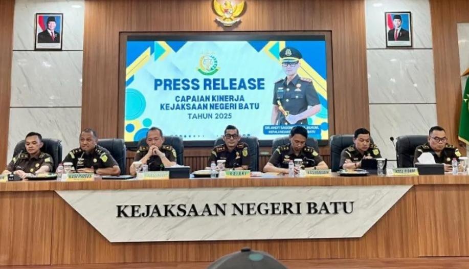 Kejari Kota Batu Akhiri 2025 dengan Sukses Selamatkan Uang Negara Rp522 Miliar