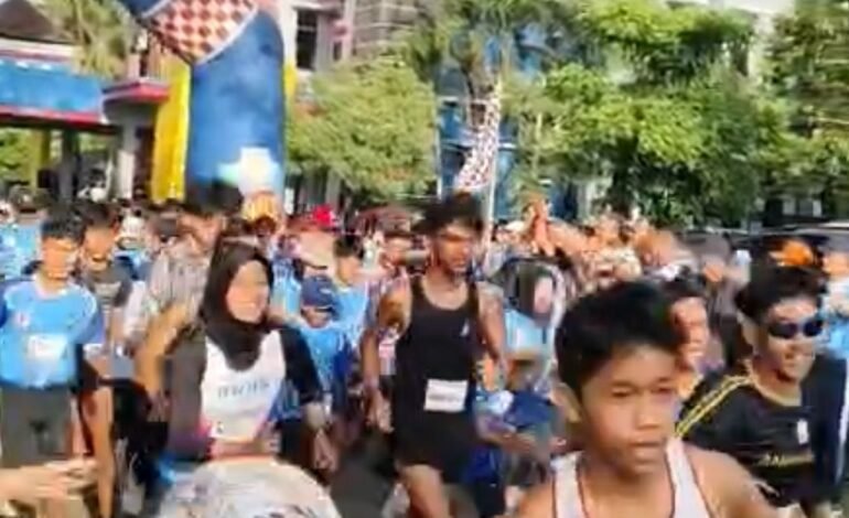 1500 Pelari Ramaikan Malang Happy Run 5K 2025, Wahyu: Kota Malang Kian Diperhitungkan di Porprov
