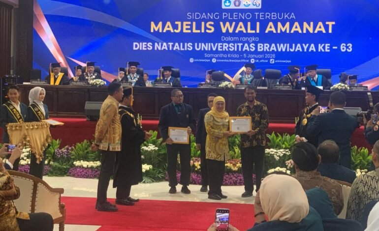 Empat Akademisi FK UB Raih Brawijaya Lifetime Achievement Awards di Dies Natalis ke-63 UB