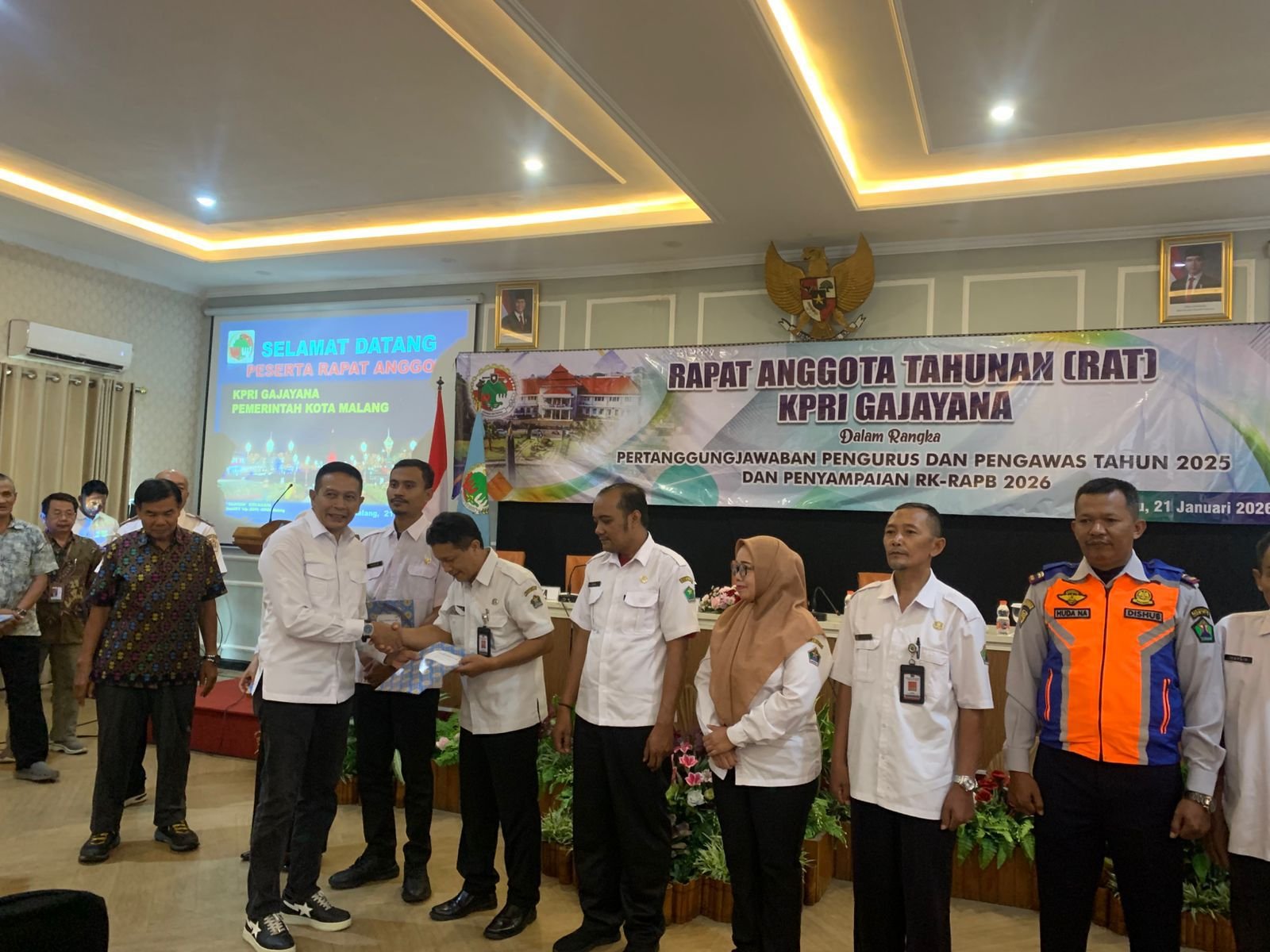 RAT KPRI Gajayana Catat Penurunan Kinerja, Wali Kota Malang Dorong Penguatan Koperasi