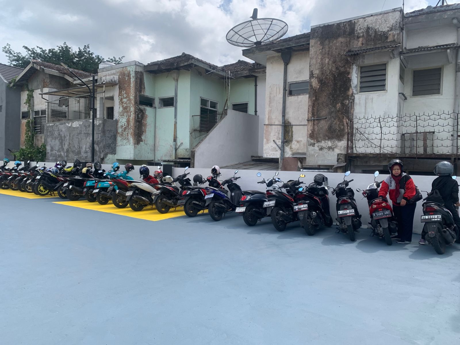 Parkir Gratis Kawasan Kayutangan, Lima Motor Diangkut Petugas