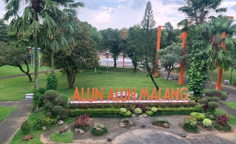 Progres 95 Persen, Alun-Alun Kota Malang Target Dibuka Akhir Januari 2026