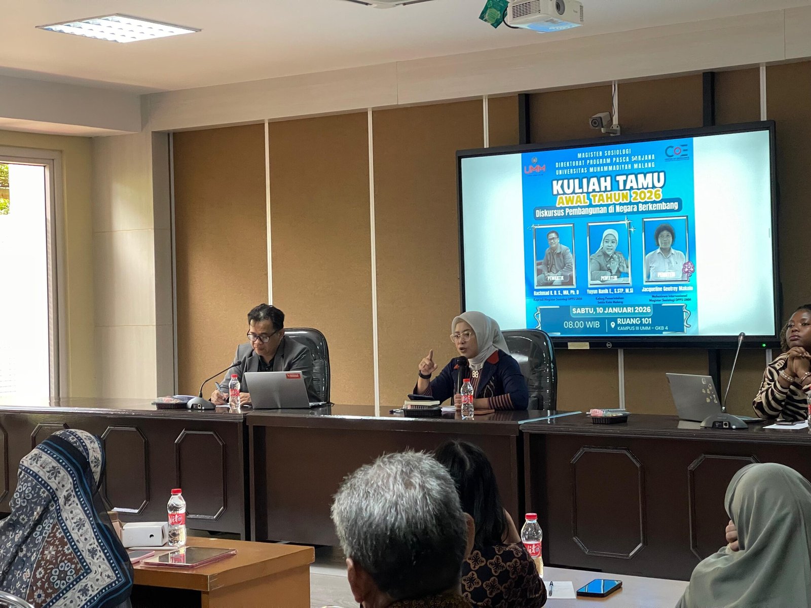 Segarkan Diskursus Pembangunan, Magister Sosiologi UMM Gelar Kuliah Pakar