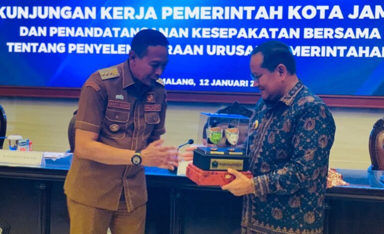 Kota Jambi–Kota Malang Jalin Kerja Sama Strategis, Fokus PAD, Digitalisasi Pajak, dan Pariwisata