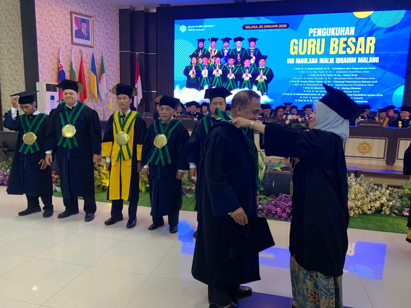 UIN Maliki Malang Kukuhkan 11 Guru Besar, Wayang Diangkat sebagai Media Pendidikan Islam