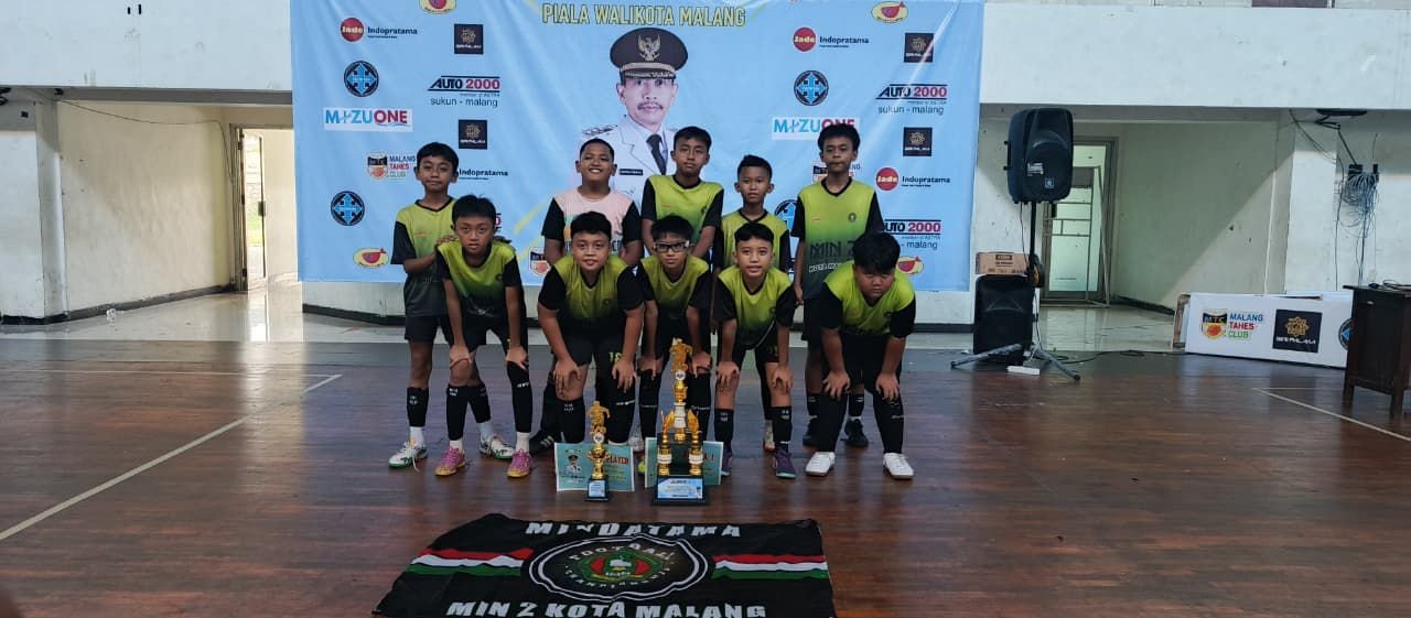 MIN 2 Kota Malang Juarai Turnamen Futsal Piala Wali Kota Cup 2026