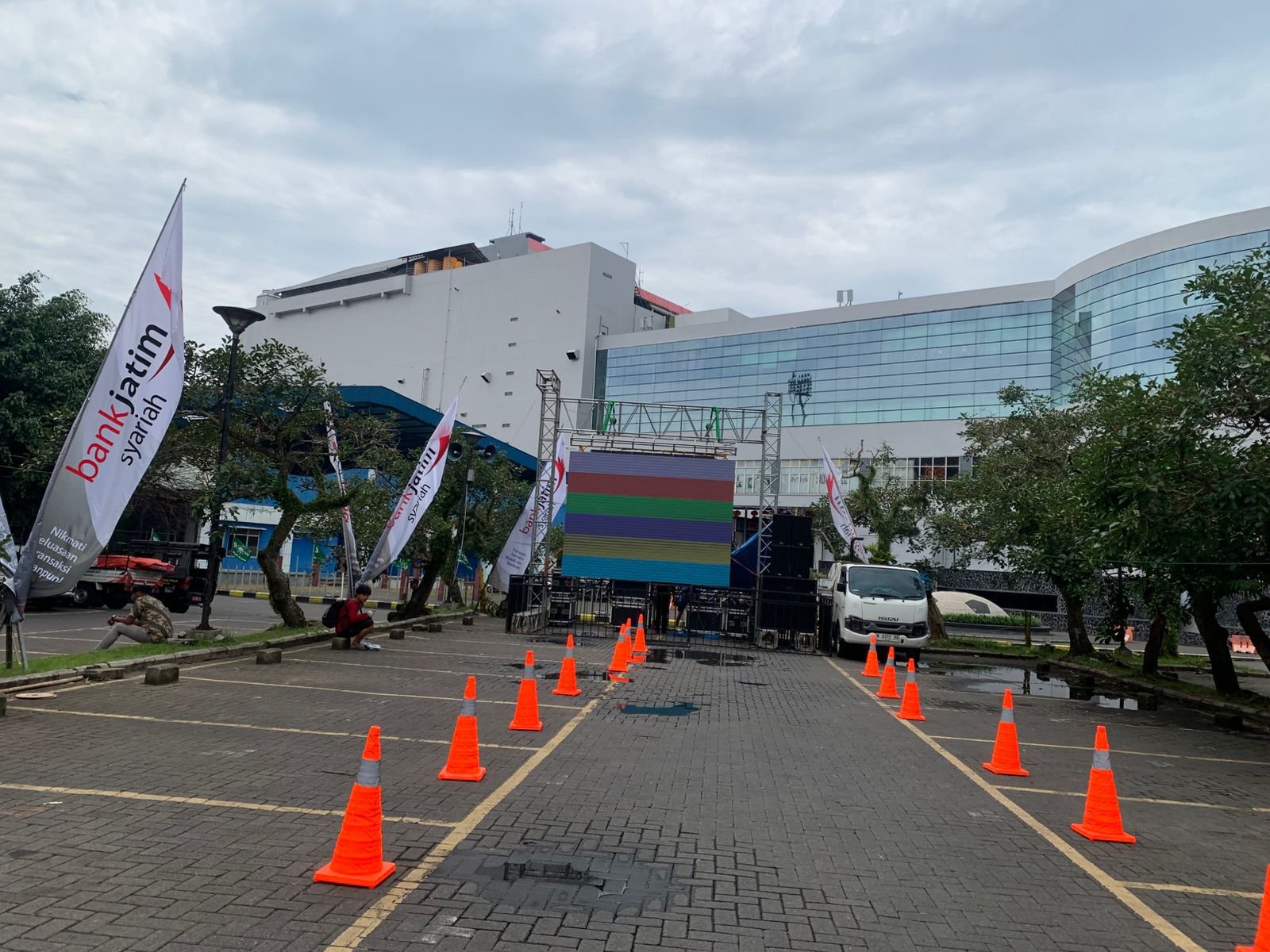 Stadion Gajayana Tak Muat 100 Ribu Jamaah, Videotron Diperbanyak