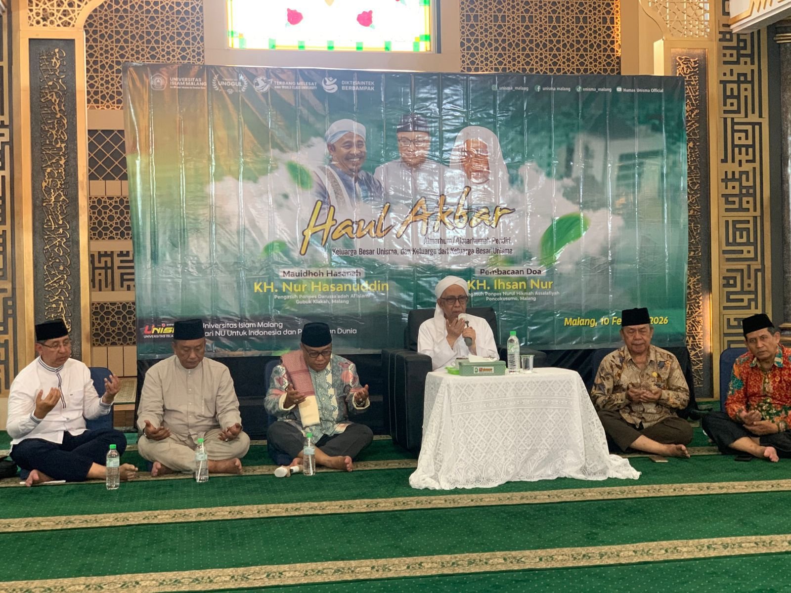 Unisma Gelar Haul Akbar, Rektor Ajak Civitas Teladani Keikhlasan Para Pendiri