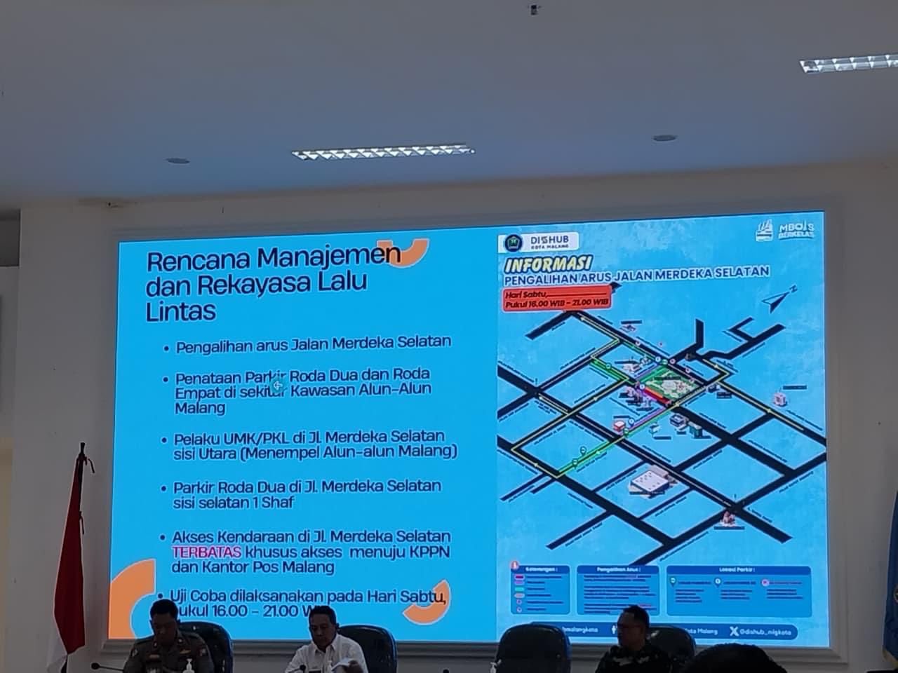 Dishub Siapkan Rekayasa Lantas di Alun-Alun Merdeka, PKL dan Parkir Jadi Sorotan