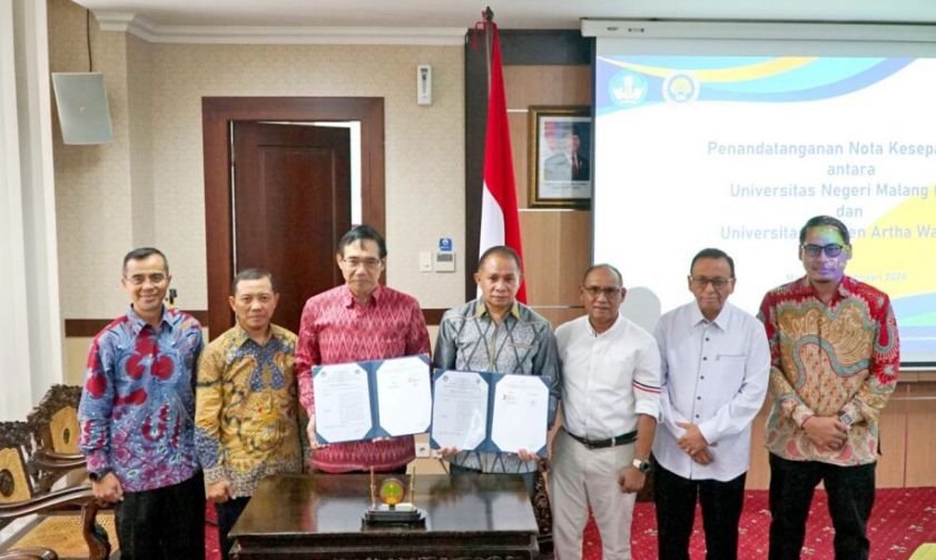 UM–UKAW Teken MoU, Buka Fast Track S2–S3 dan Riset Kolaboratif di NTT