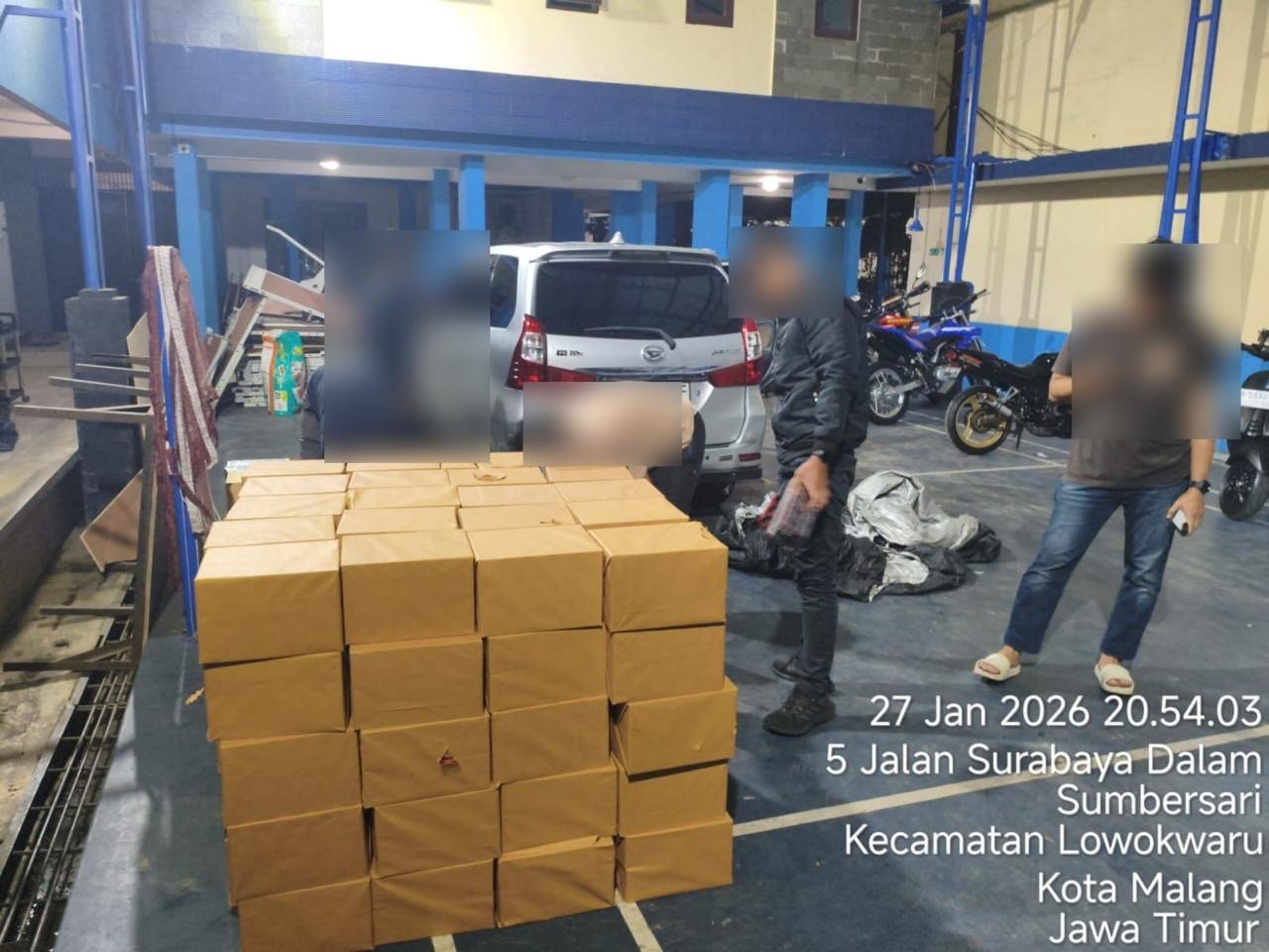 Disamarkan dalam Karung Kompos, Bea Cukai Malang Gagalkan Pengiriman Rokok Ilegal Rp3,7 Miliar