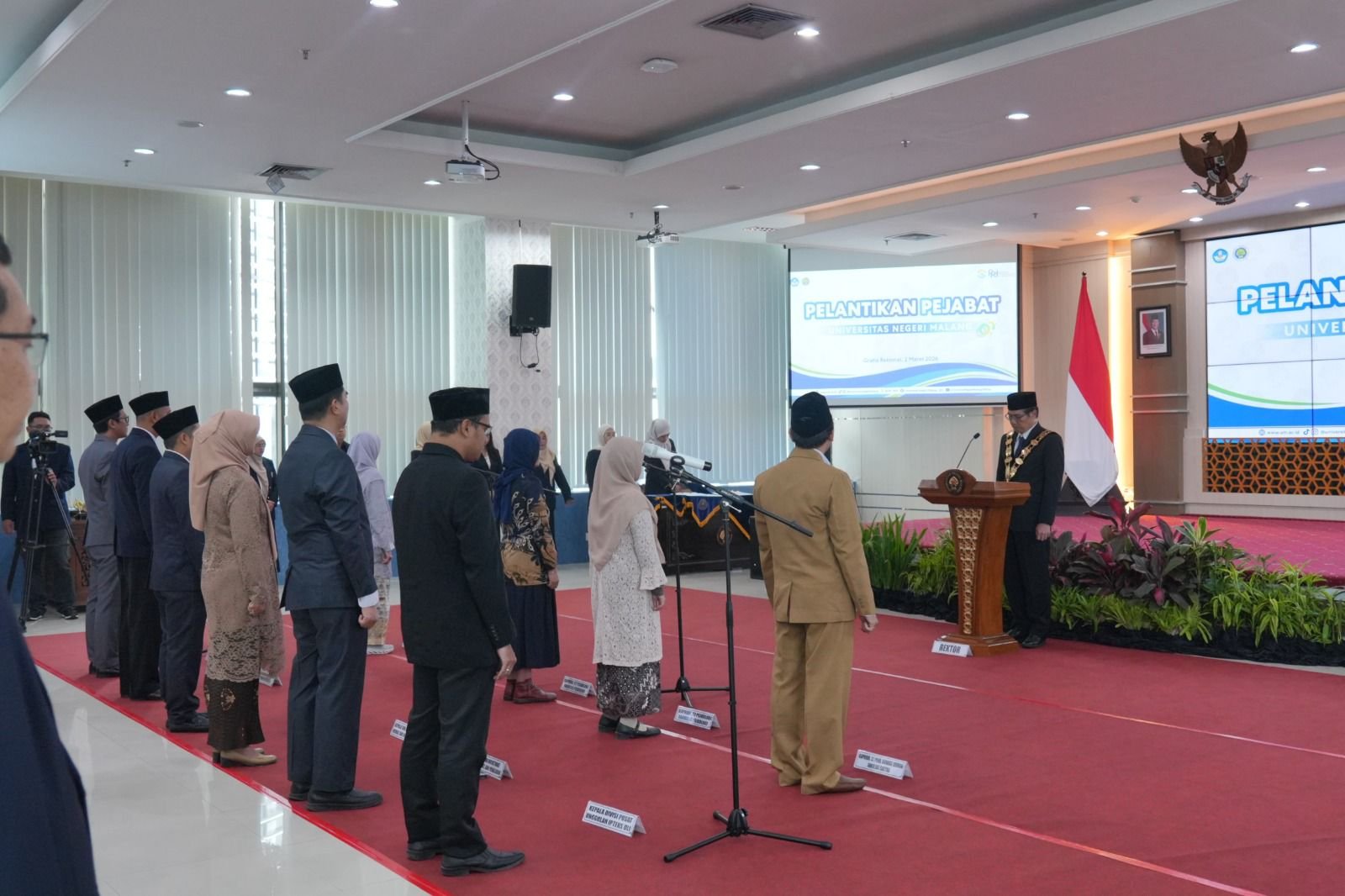 UM Lantik 11 Pejabat Baru, Perkuat Tata Kelola dan Mutu Akademik