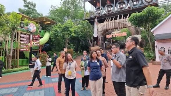 Wamenpar Ni Luh Tinjau Jatim Park 3, Optimistis Wisata Kota Batu Ramai Saat Lebaran 2026