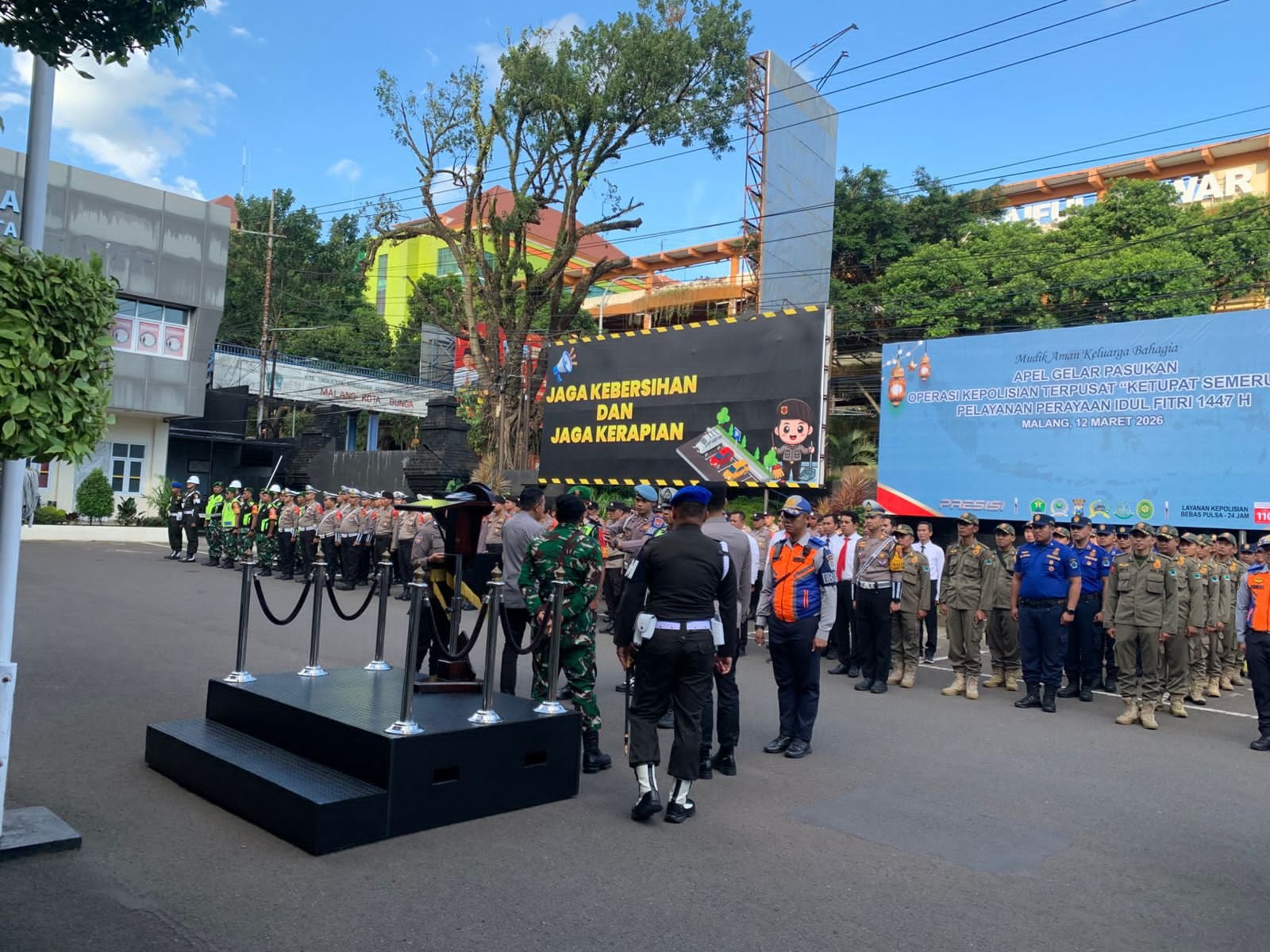 Pemkot dan Polresta Perkuat Pengamanan Libur Nyepi–Idul Fitri, Antisipasi Lonjakan Wisatawan di Kota Malang