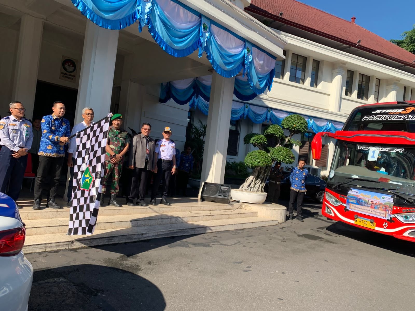 Mudik Gratis Pemkot Malang Berangkatkan 332 Warga, 9 Bus Menuju Sejumlah Daerah di Jawa Timur