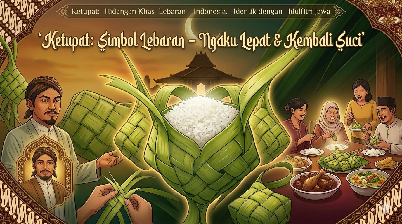 Kenapa Ketupat Identik dengan Lebaran? Ini Sejarah dan Makna Filosofinya