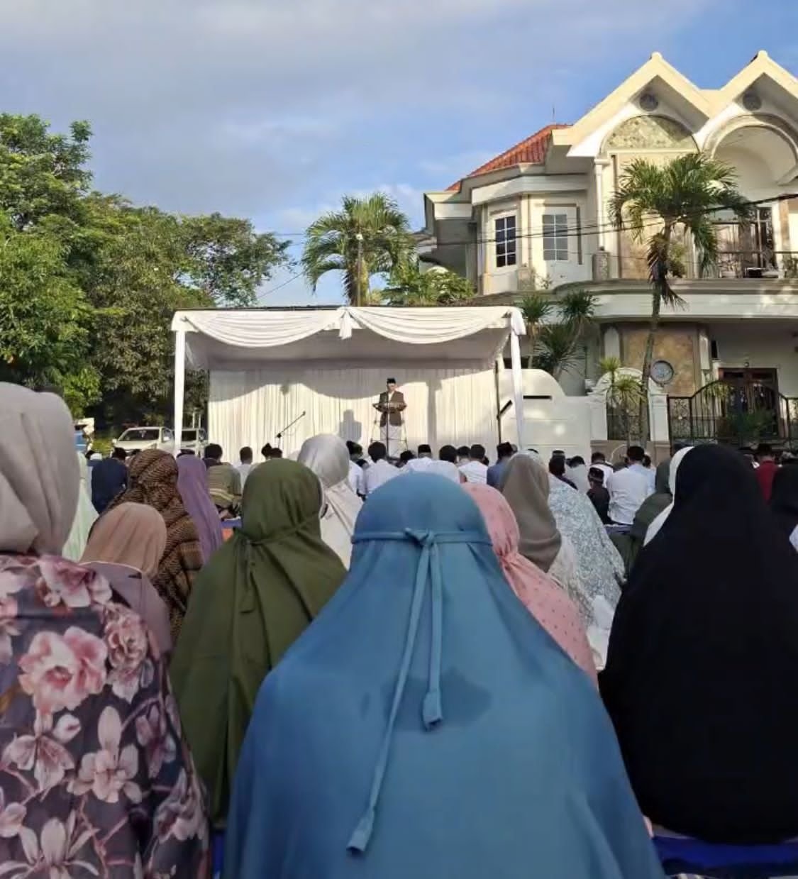 Warga Muhammadiyah Sukun Salat Id di Perum Sukun Pondok Indah, Khatib Serukan Kebangkitan Umat
