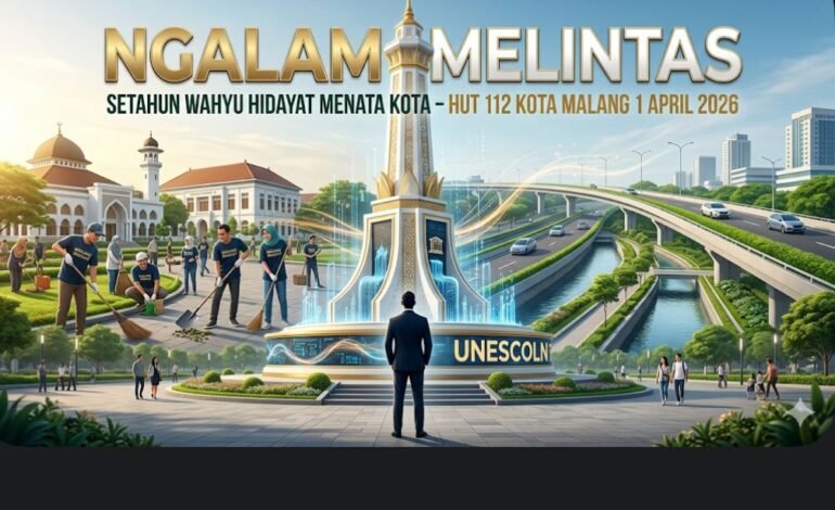 Ngalam Melintas: Setahun Wahyu Hidayat Menata Kota, Dari Banjir hingga Mimpi Metropolitan