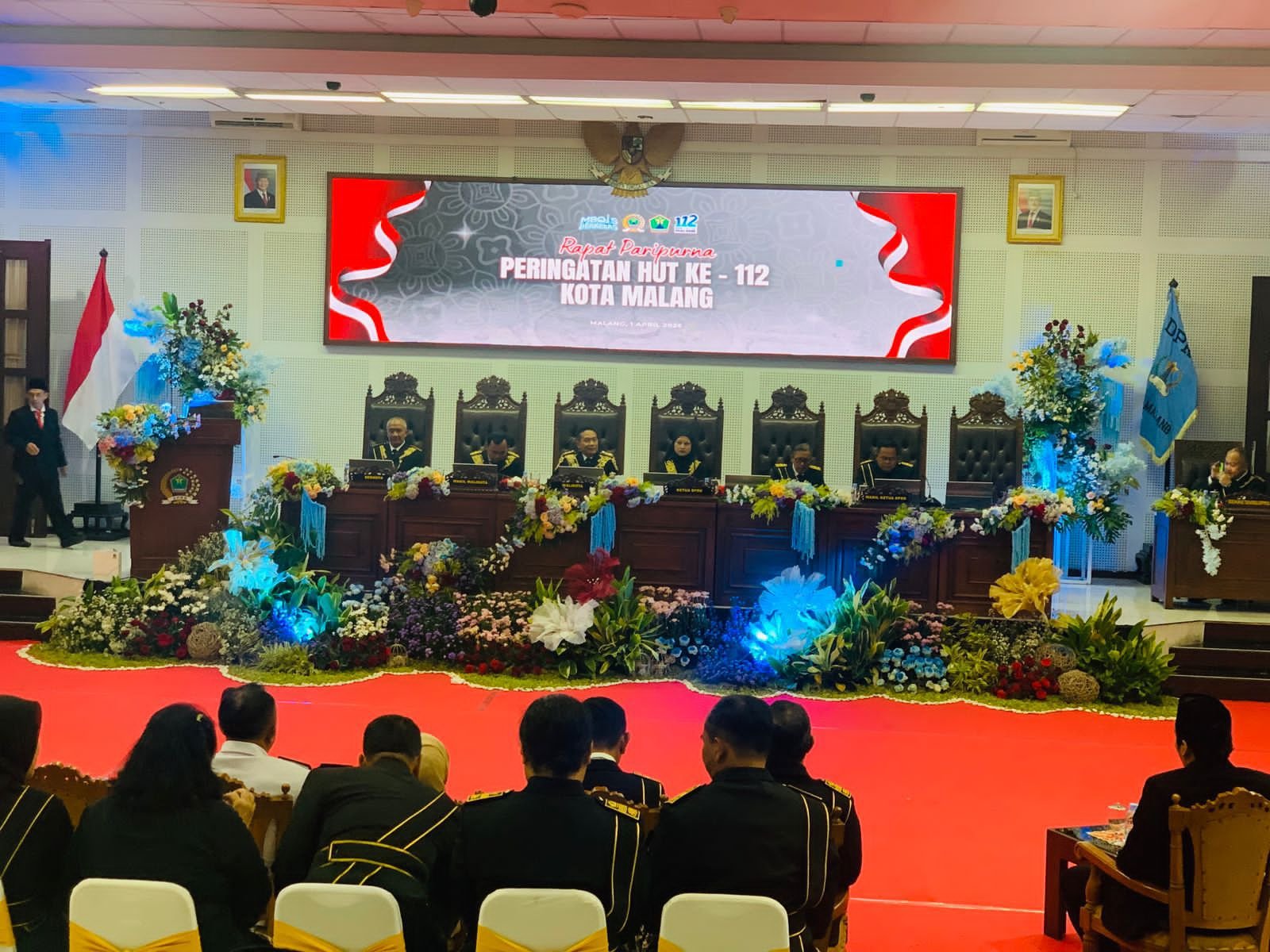 Paripurna HUT ke-112, DPRD–Pemkot Malang Sepakat Perkuat Sinergi Hadapi Kemacetan hingga Kesejahteraan