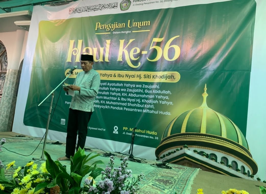 Wali Kota Malang Hadiri Haul Ponpes Miftahul Huda, Tegaskan Peran Pesantren Cetak Generasi Berkarakter