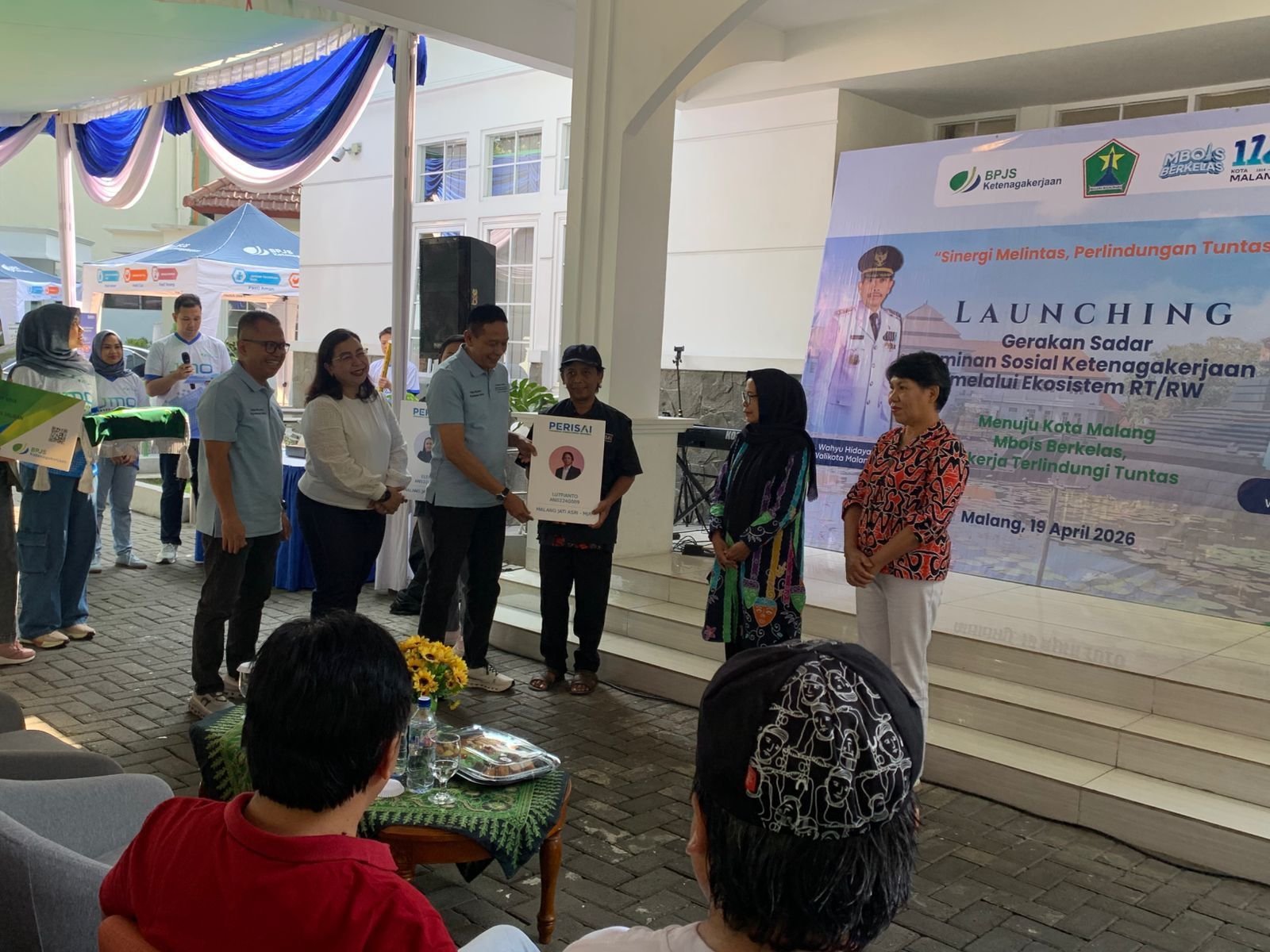 Wali Kota Malang Tancap Gas, Gerakan Jaminan Sosial Berbasis RT/RW Diluncurkan, Ribuan Pekerja Siap Terlindungi