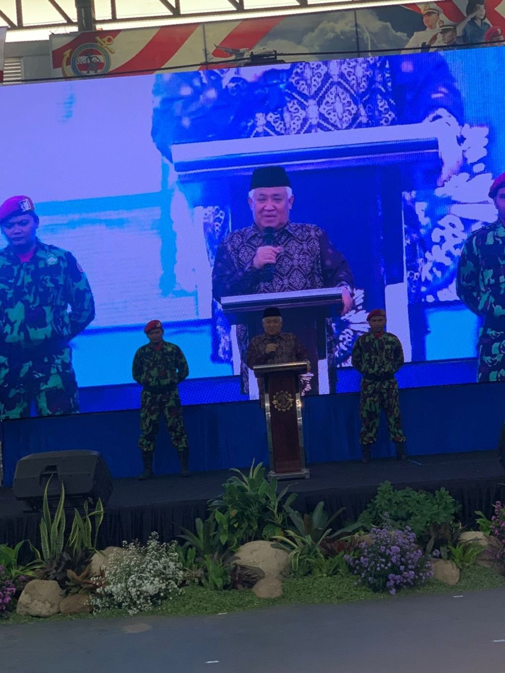 Halal Bihalal Akbar Muhammadiyah Malang, Din Syamsuddin Soroti Persatuan Umat Kembali Fitrah