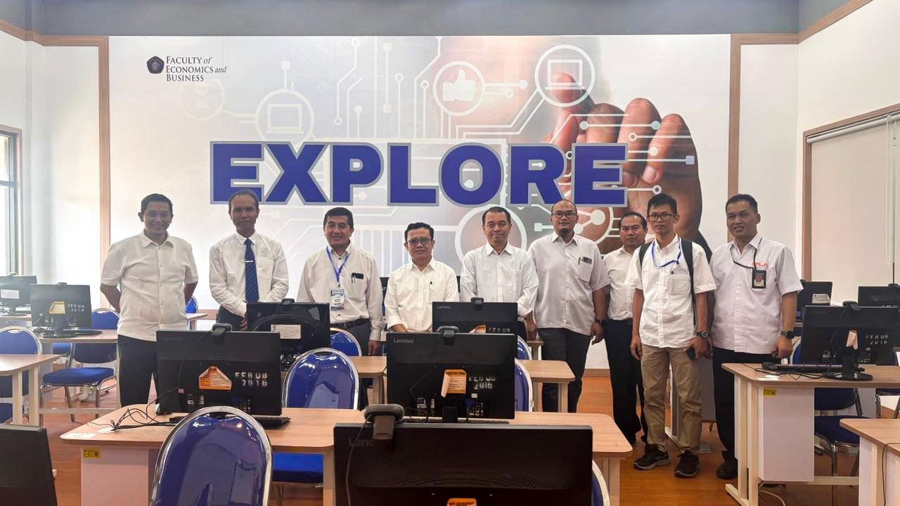 Pimpinan FEB UB Tinjau Lokasi UTBK 2026, Pastikan Fasilitas Siap dan Minim Kendala