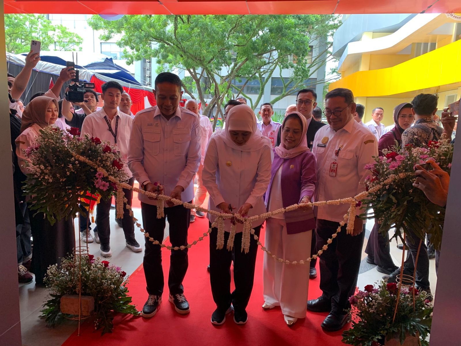Grand Pavilion RSSA Diresmikan, Khofifah Dorong Layanan Rumah Sakit Jatim Naik Kelas