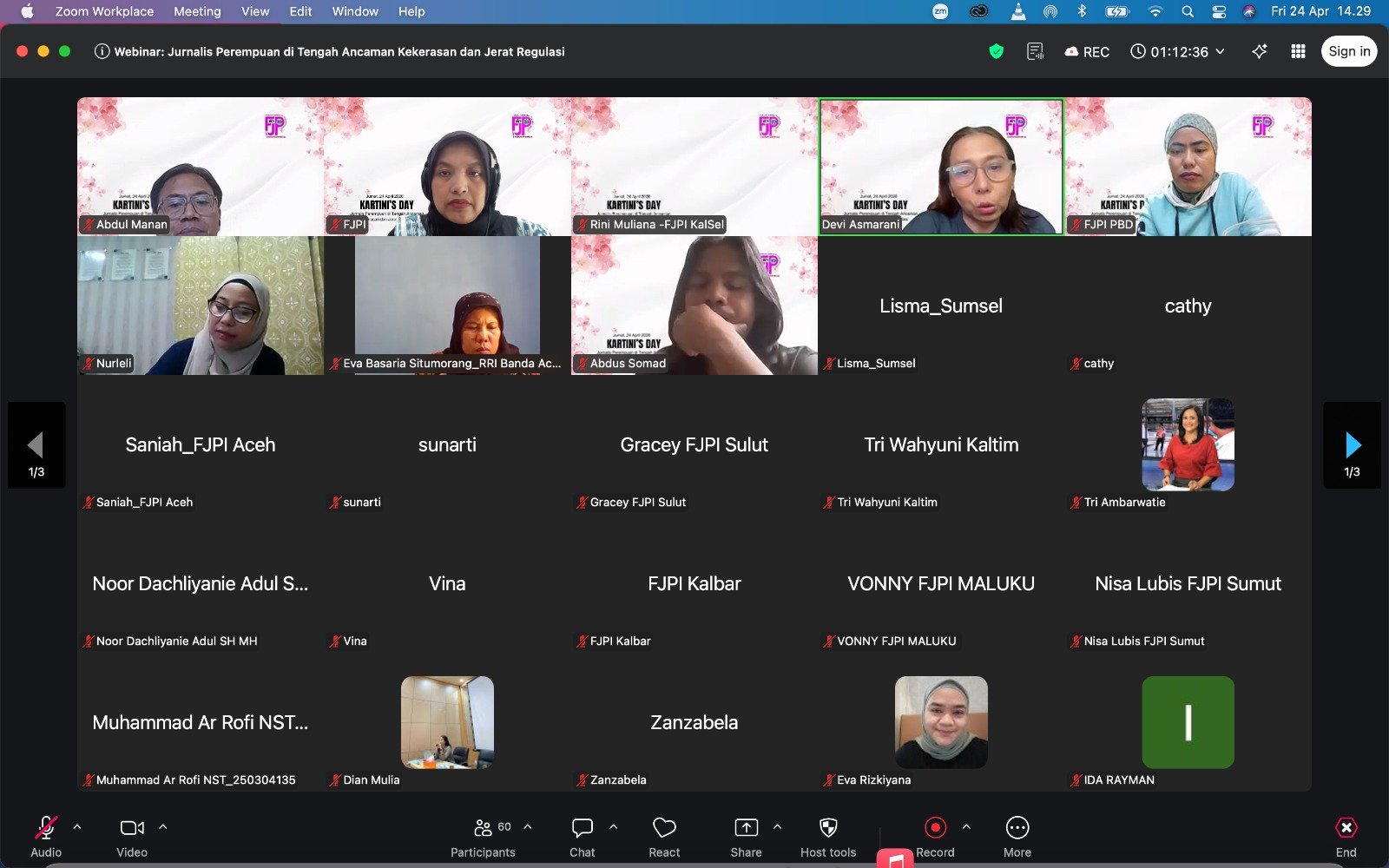 FJPI Soroti Ancaman Kekerasan terhadap Jurnalis Perempuan dan Pembatasan Pers Digital