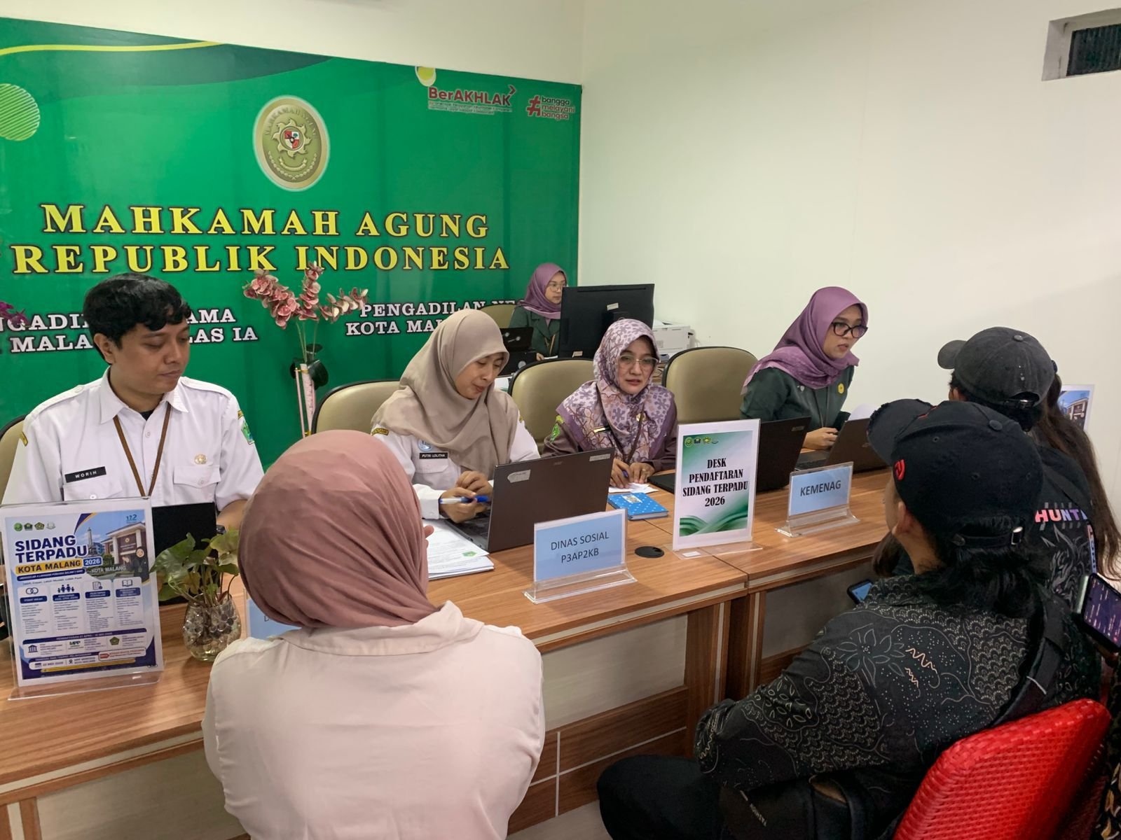 Sidang Terpadu Resmi Dibuka di MPP Merdeka, Wawali Malang Soroti Pentingnya Perwalian Anak