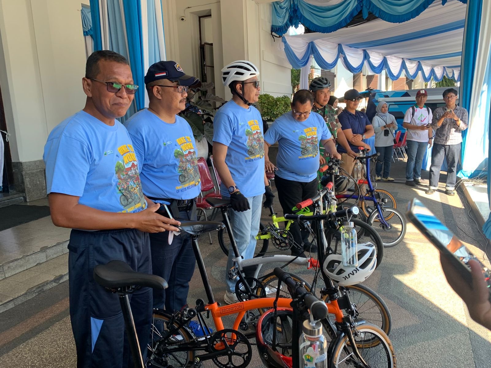 Bike to Work Diresmikan, ASN Malang Wajib Kayuh Sepeda Setiap Jumat ke Kantor