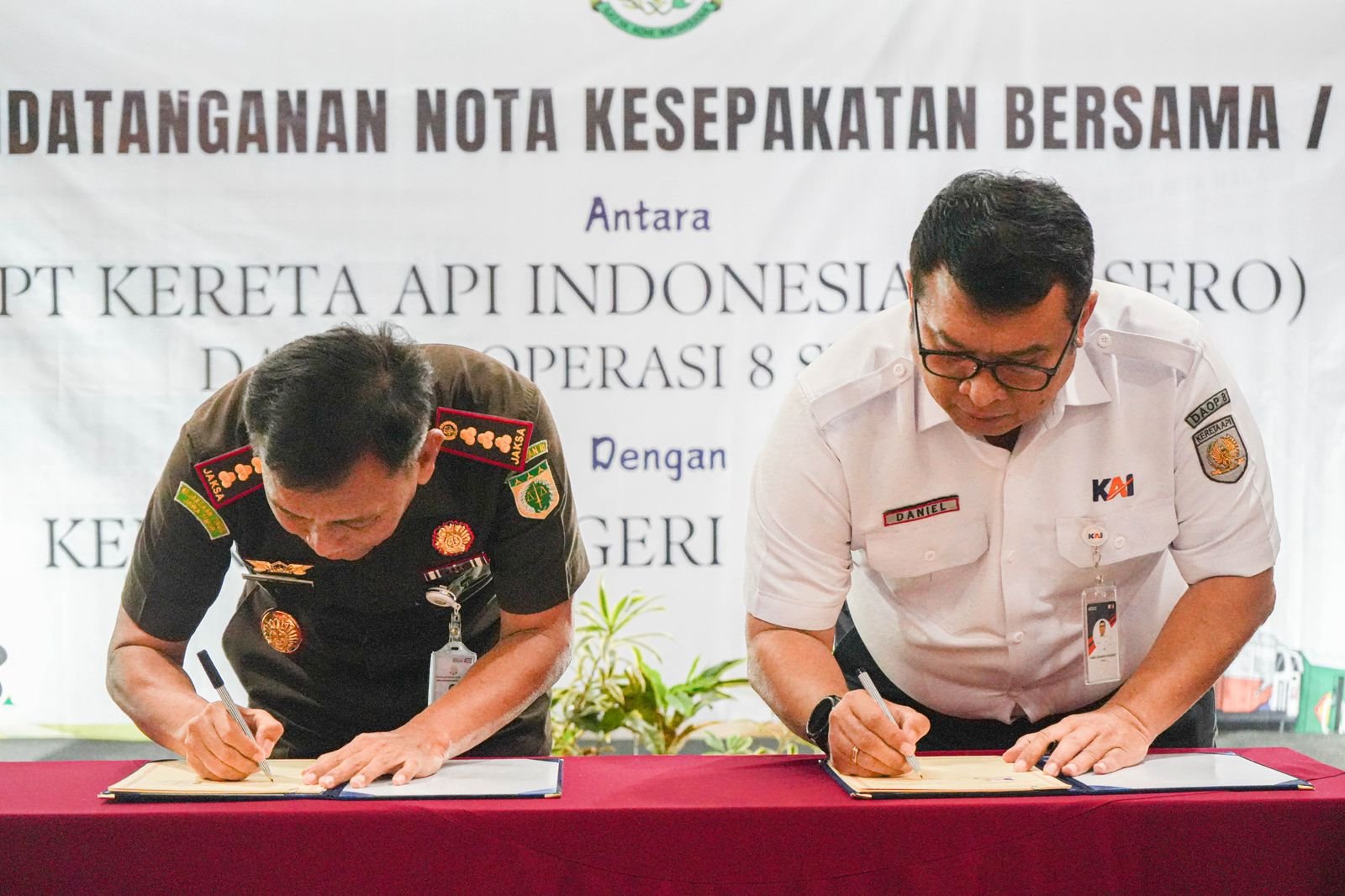 KAI Daop 8 Gandeng Kejari Malang, Perkuat Penanganan Hukum dan Pengamanan Aset