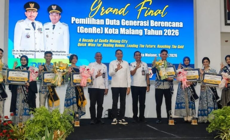 Duta GENRE Kota Malang 2026 Didorong Jadi Garda Edukasi Cegah Seks Bebas dan Narkoba