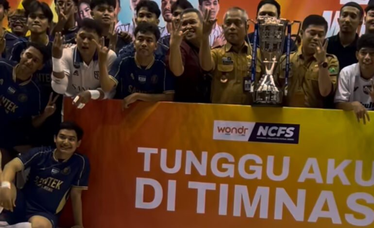 NCFS Regional Malang 2026 Resmi Digelar, Disporapar Kota Malang Dorong Lahirnya Talenta Futsal Mahasiswa Nasional