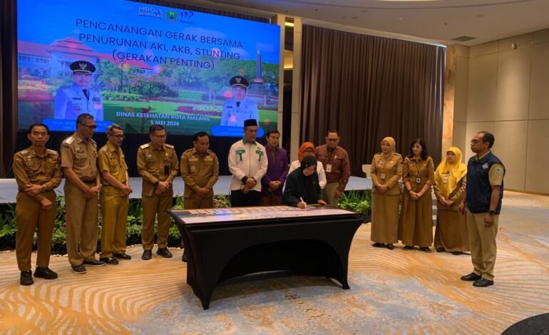 Pemkot Malang Luncurkan “Gerak Penting”, Sasar Kehamilan Tersembunyi untuk Tekan AKI-AKB