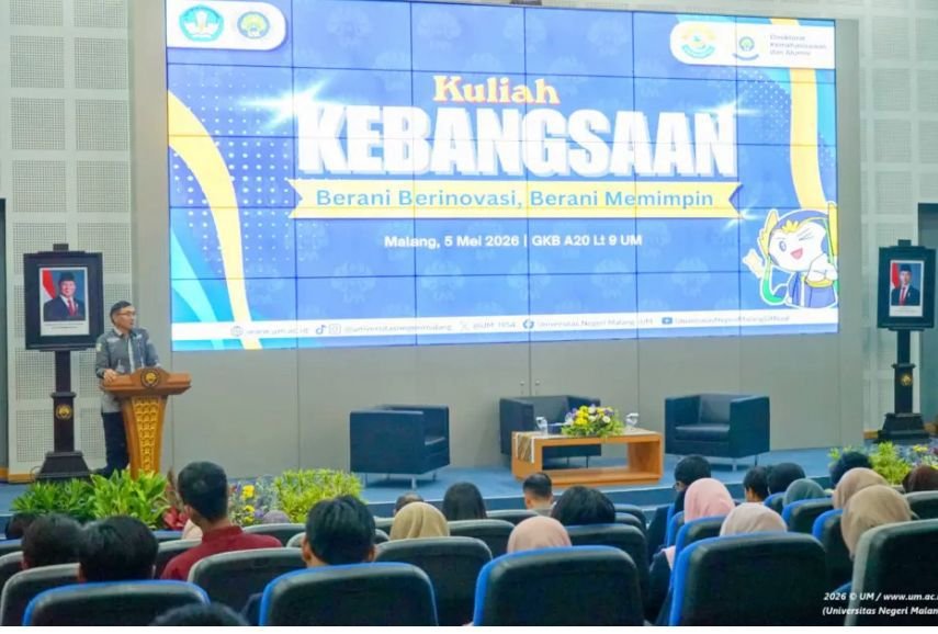UM Gelar Kuliah Kebangsaan 2026, Dorong Mahasiswa Jadi Pemimpin Inovatif dan Adaptif
