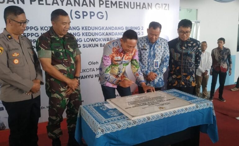 Pemkot Malang Resmikan 4 Dapur Gizi, Wali Kota Wahyu Targetkan Tekan Masalah Stunting
